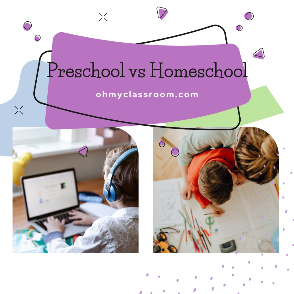 Benefits of Preschool vs Staying home Learning