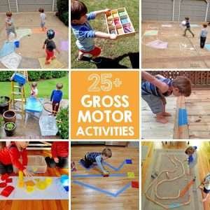 30 Gross Motor Activities for Preschoolers (3 - 5 Year Olds ...