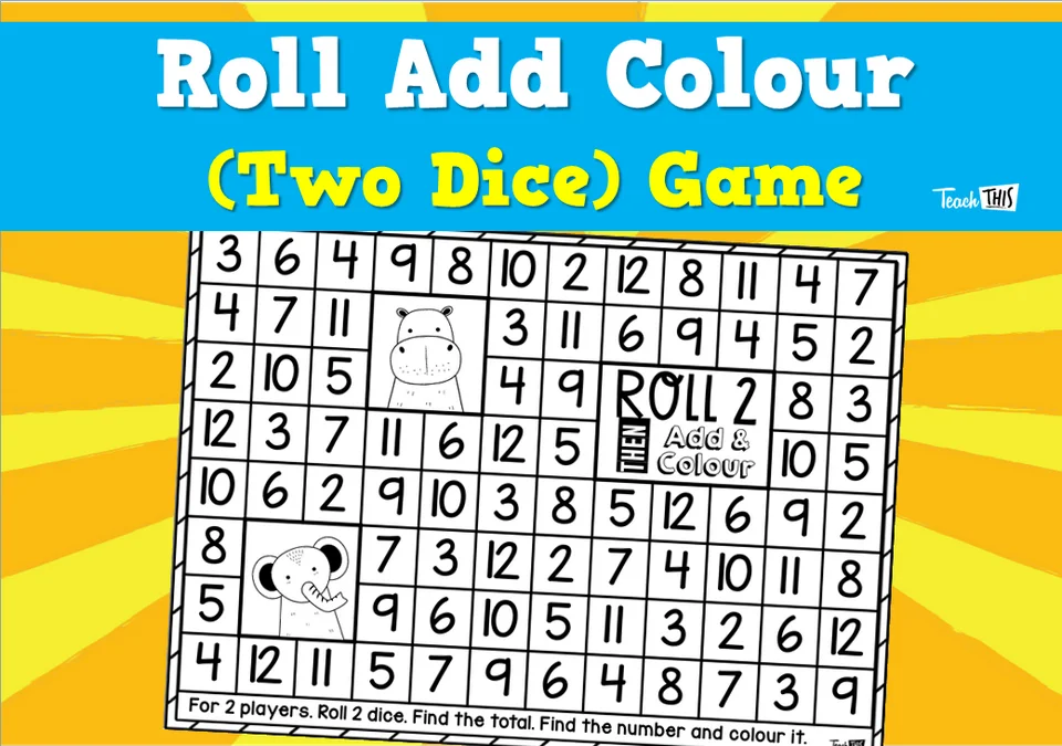 24 Fun Dice Games for Kindergarten Kids