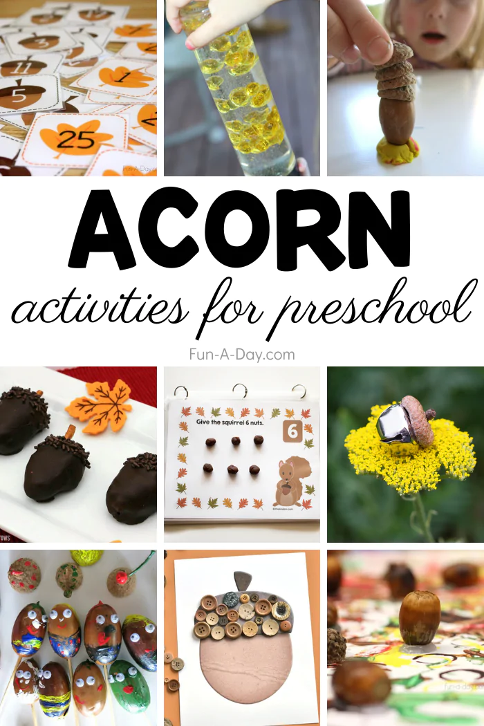 25 Acorn Crafts for Preschoolers - OhMyClassroom.com