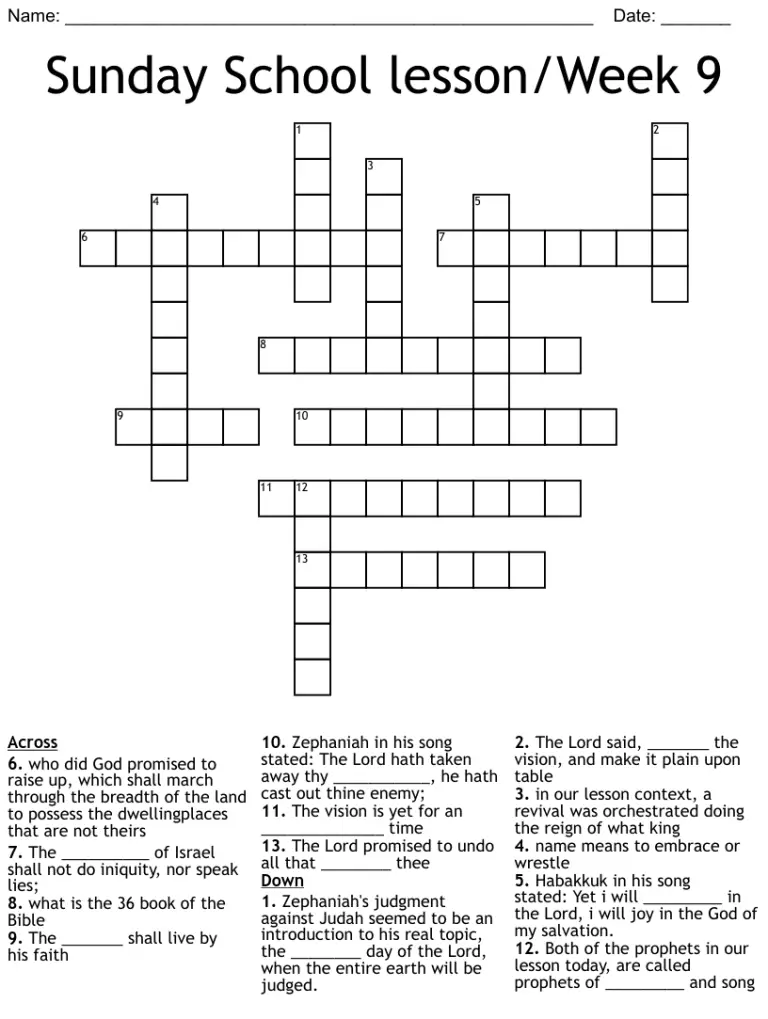 23 Free Printable Sunday School Lessons for Kids - OhMyClassroom.com