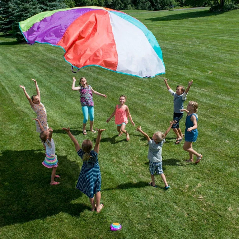 28 Amazing Parachute Games for Toddlers