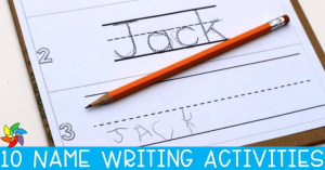 20 Fun Name Writing Activities for Preschoolers