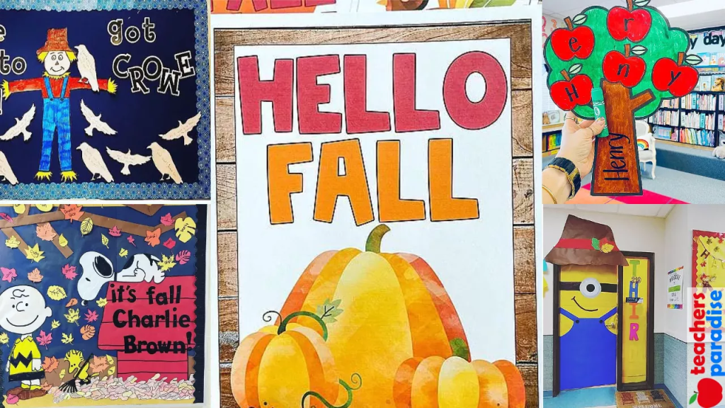 27 Great Fall Bulletin Board Ideas for Preschool - OhMyClassroom.com