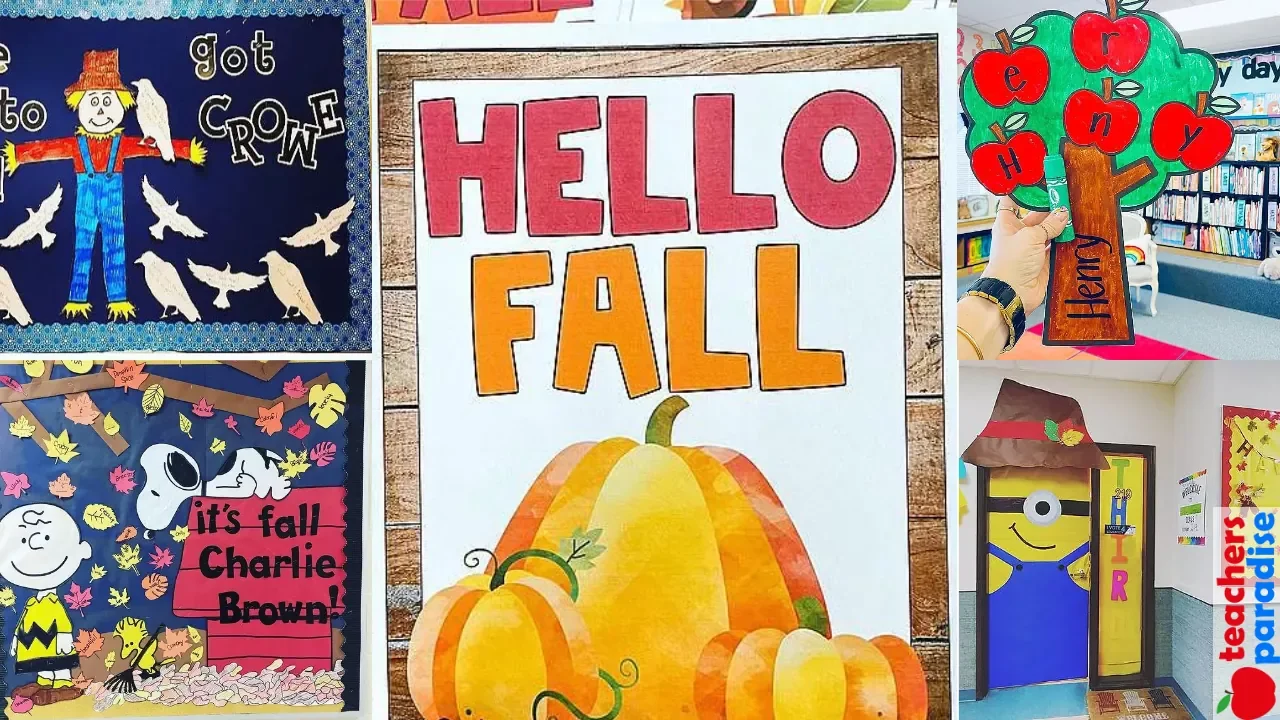 27 Great Fall Bulletin Board Ideas for Preschool