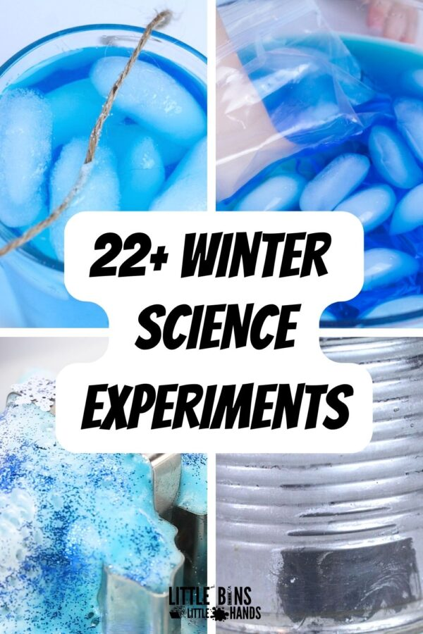 winter experiments for preschool