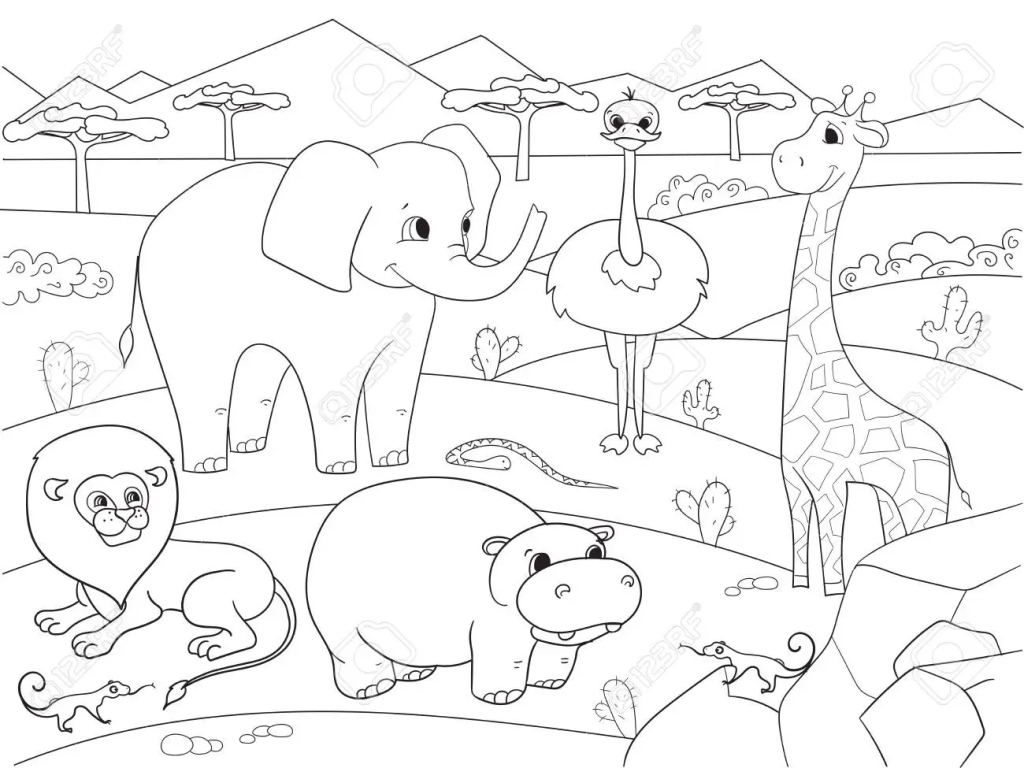 10 Printable Coloring Pages for Preschool Kids - OhMyClassroom.com