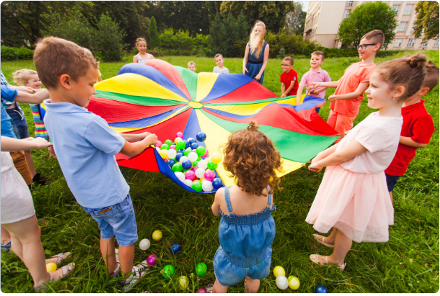 20 Fun Parachute Ball Games for Kids