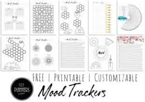 28 Creative New Year Bulletin Board Ideas 11 Mood Trackers