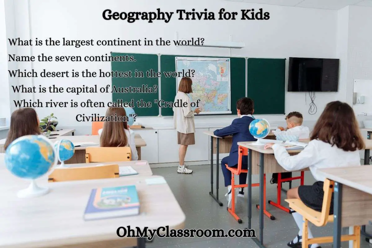 100 Fun Geography Trivia for Kids