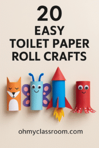20 Toilet Paper Roll Crafts Kids Will Love