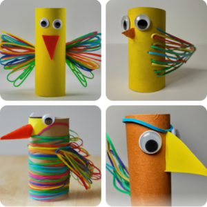 25 Rubber Band Crafts for Kids - OhMyClassroom.com