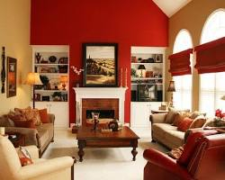 25 Red Living Room Ideas - OhMyClassroom.com