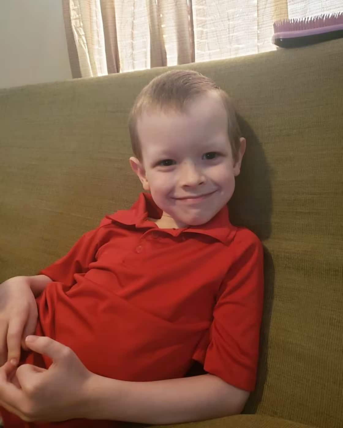 He Saw a Classmate Crying on the First Day of School. What He Did Next Melted Hearts 4 Conner Crites smiling on the first day of school