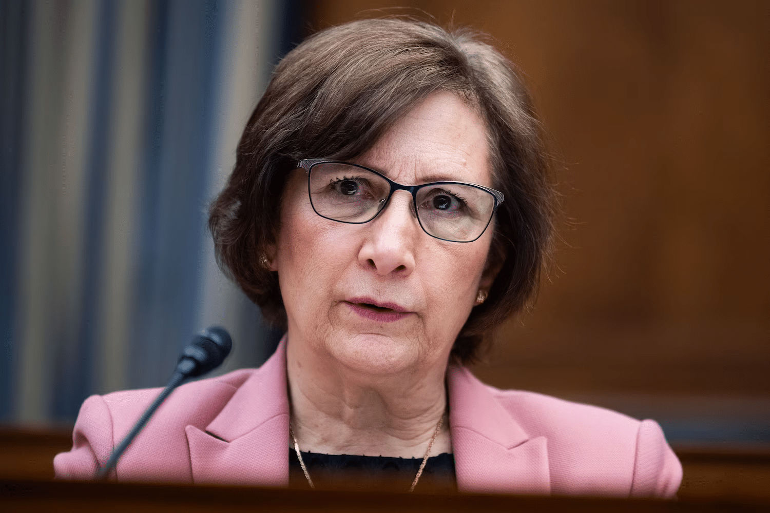 Rep. Suzanne Bonamici speaking during a congressional hearing