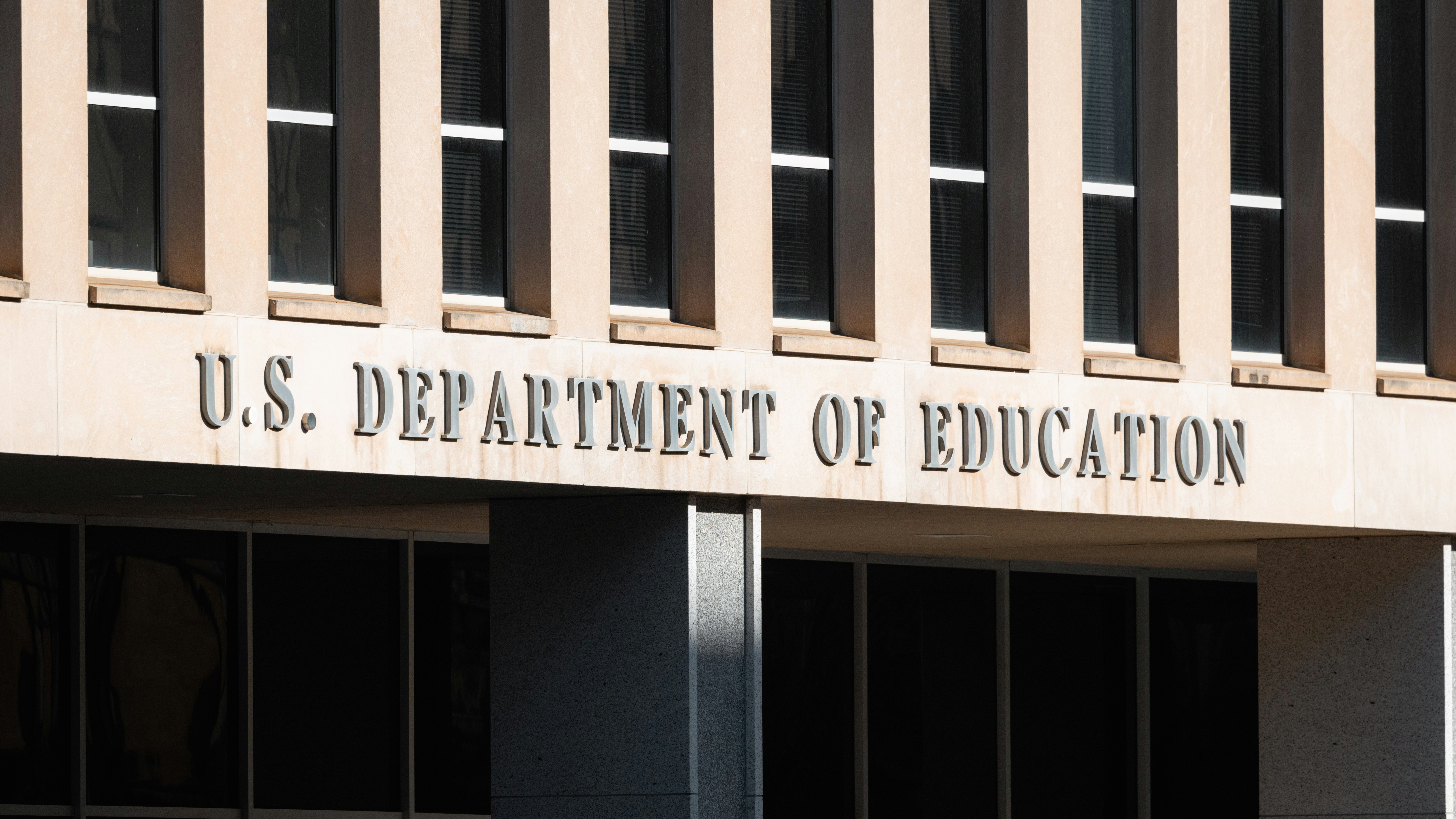 Exterior of the U.S. Department of Education building in Washington, D.C.
