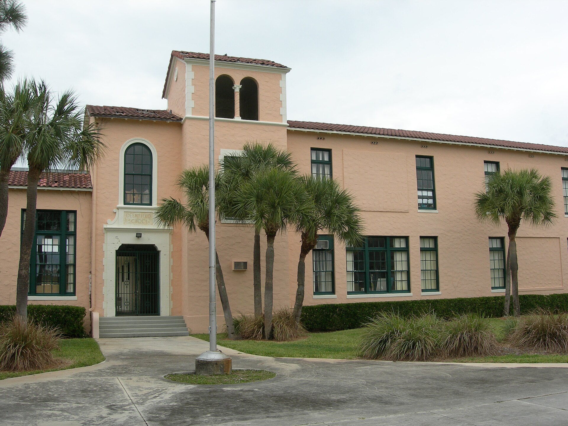 Broward Teachers Got No District Raise. In December, Their Health Plans Start Costing Them. 6 Historic building at Deerfield Beach Elementary School, Broward County
