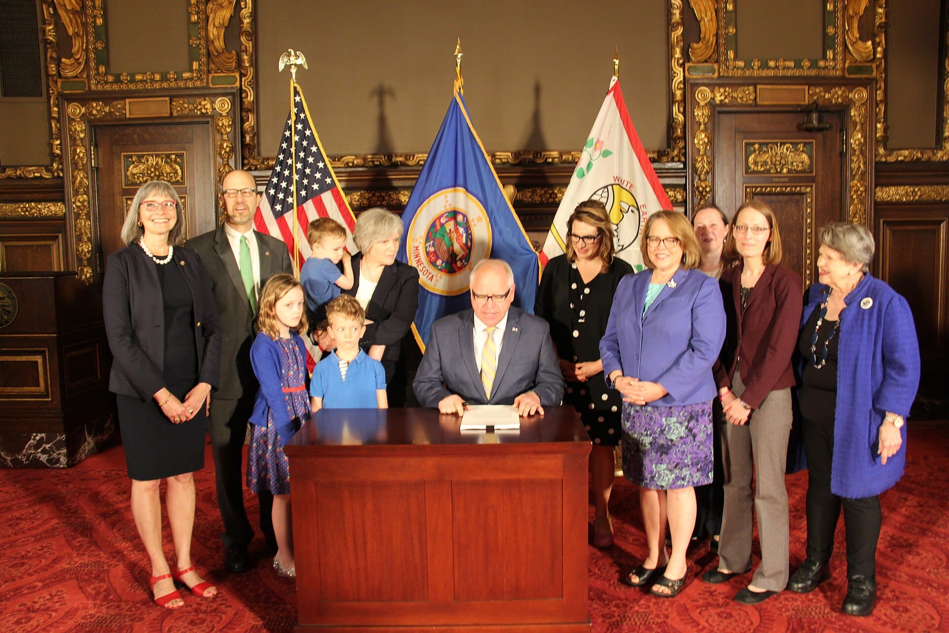 Minnesota Teachers With 30 Years Can Retire at 60. Here's What the Penalty Still Costs. 1 Minnesota Gov. Tim Walz at a ceremonial bill signing
